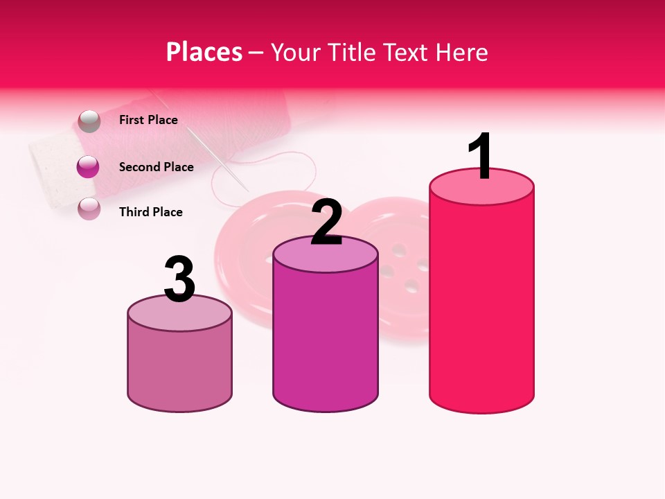 Group Plastic Handiwork PowerPoint Template