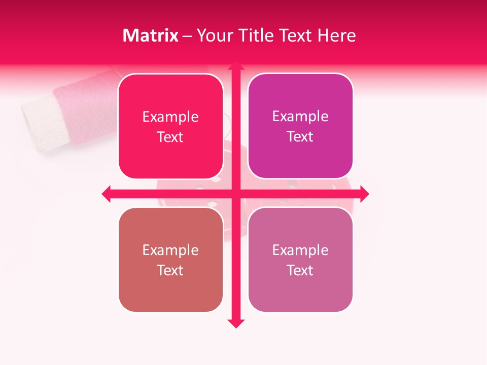 Group Plastic Handiwork PowerPoint Template