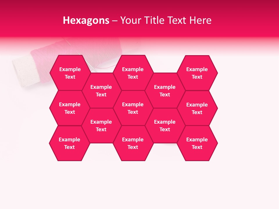 Group Plastic Handiwork PowerPoint Template