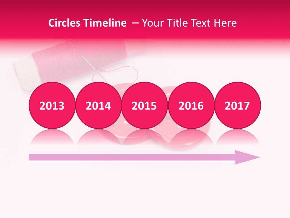 Group Plastic Handiwork PowerPoint Template