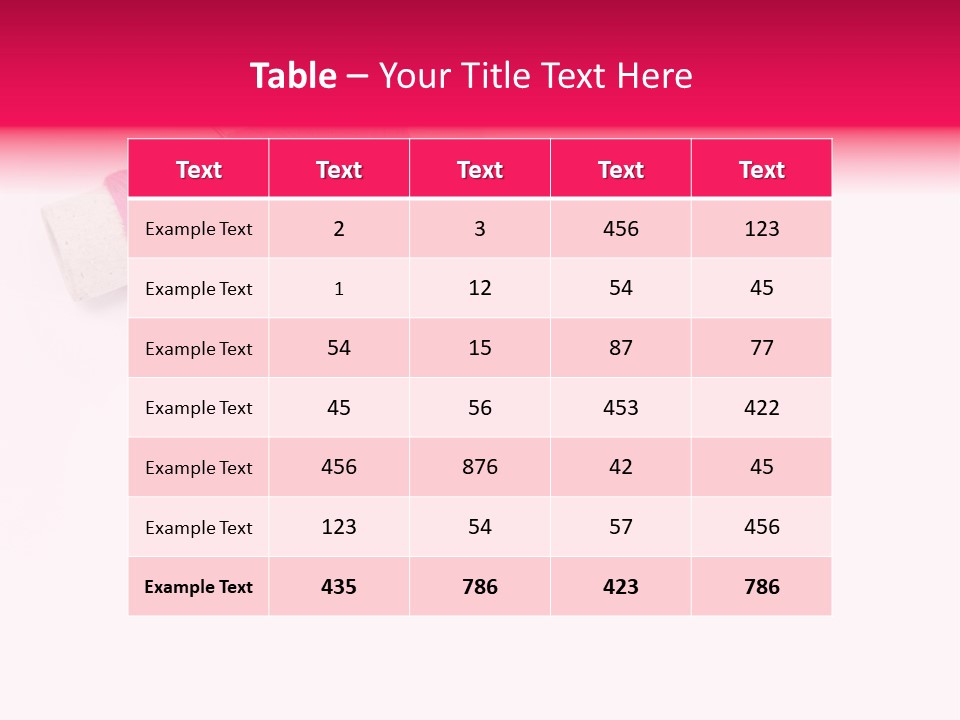 Group Plastic Handiwork PowerPoint Template