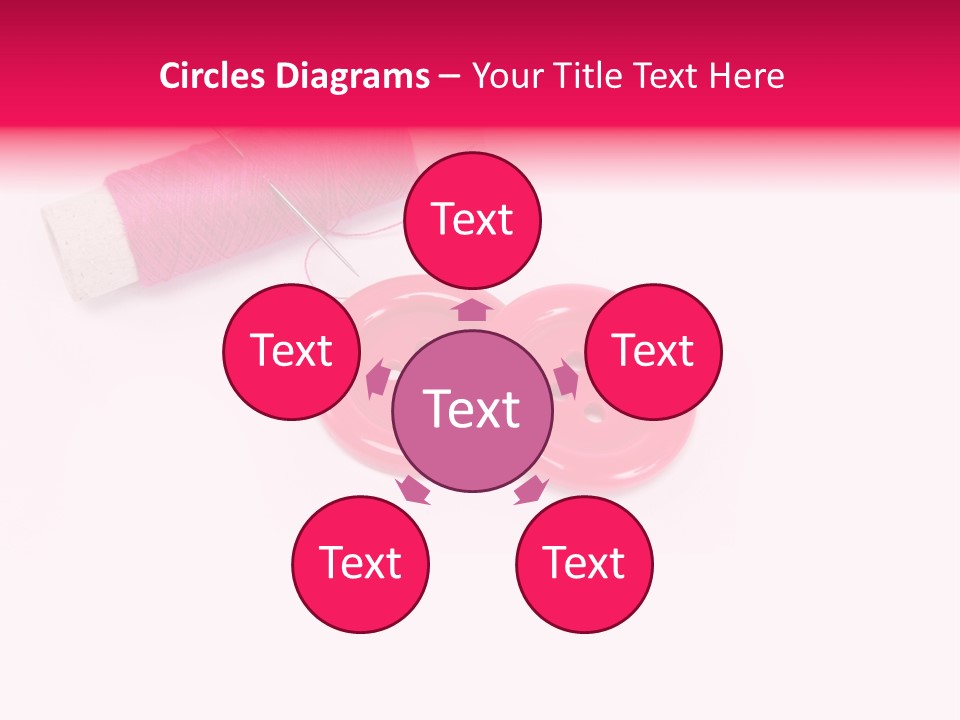 Group Plastic Handiwork PowerPoint Template