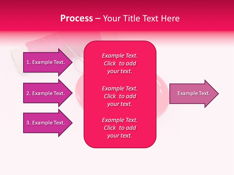 Group Plastic Handiwork PowerPoint Template