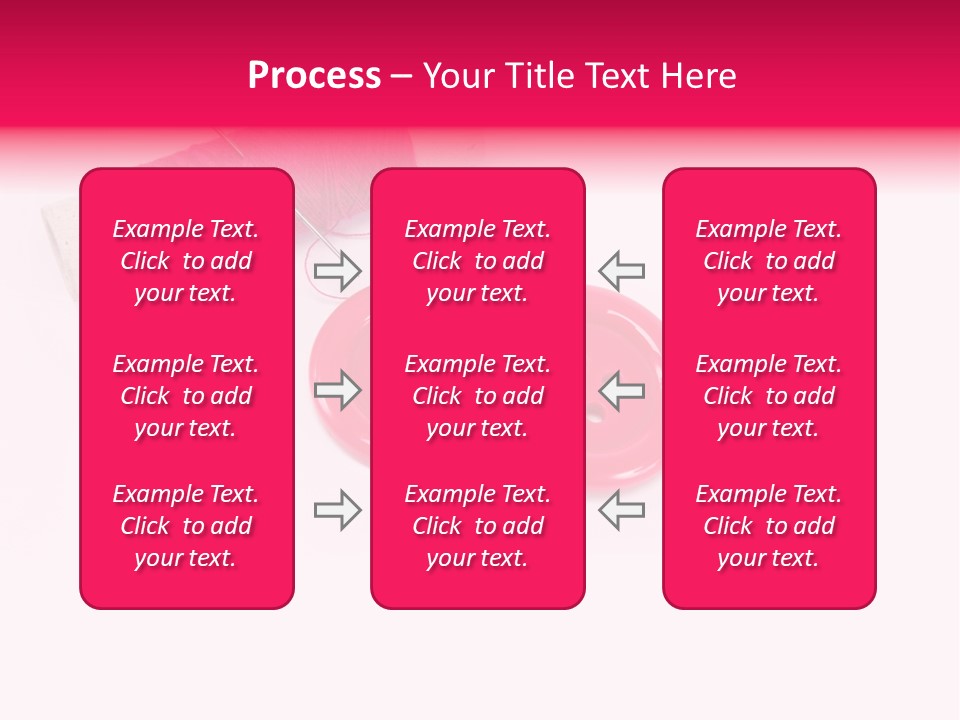 Group Plastic Handiwork PowerPoint Template