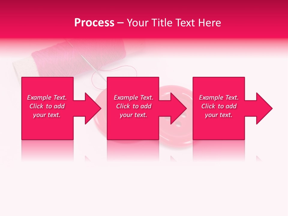 Group Plastic Handiwork PowerPoint Template