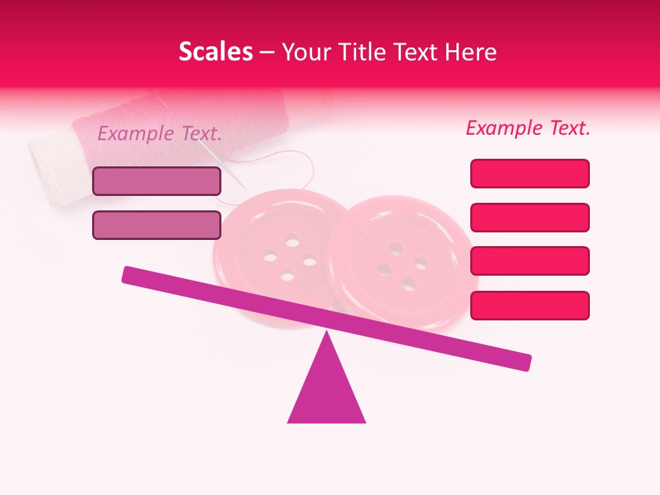Group Plastic Handiwork PowerPoint Template