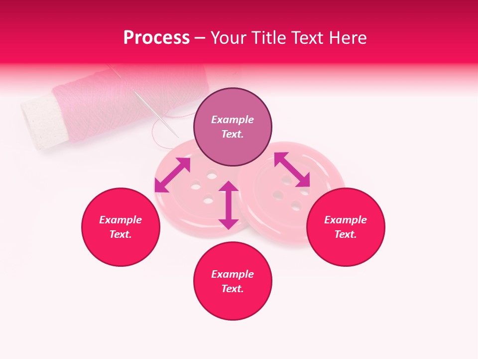 Group Plastic Handiwork PowerPoint Template