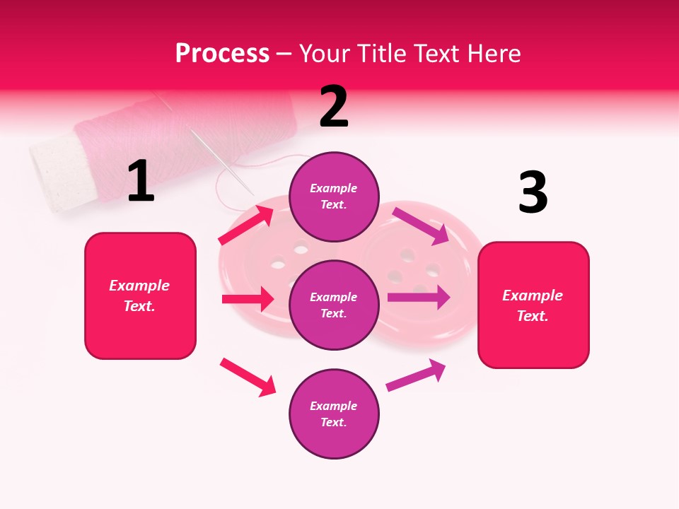 Group Plastic Handiwork PowerPoint Template