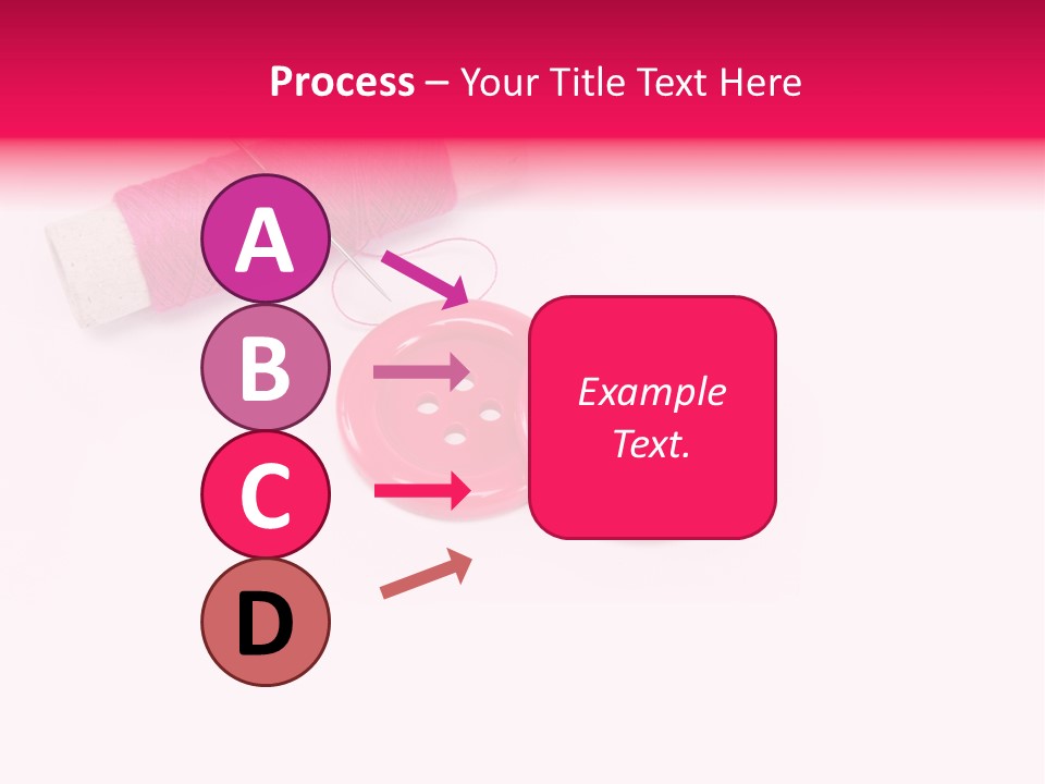Group Plastic Handiwork PowerPoint Template