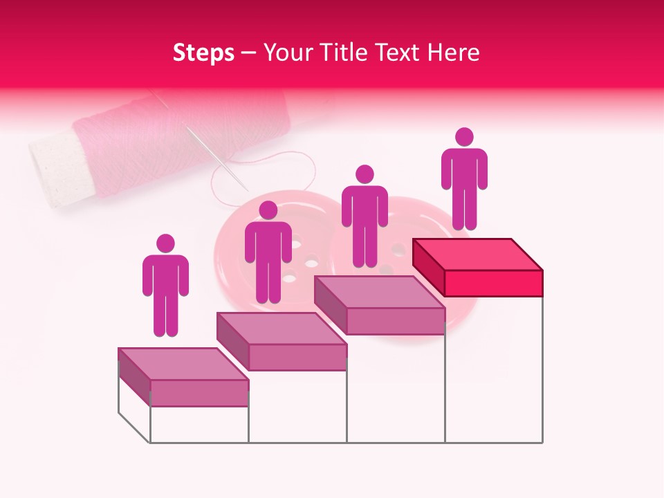 Group Plastic Handiwork PowerPoint Template