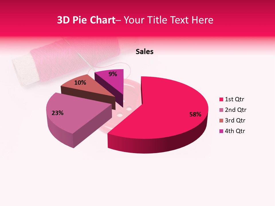 Group Plastic Handiwork PowerPoint Template