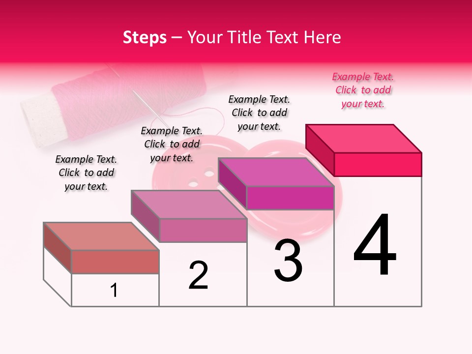Group Plastic Handiwork PowerPoint Template