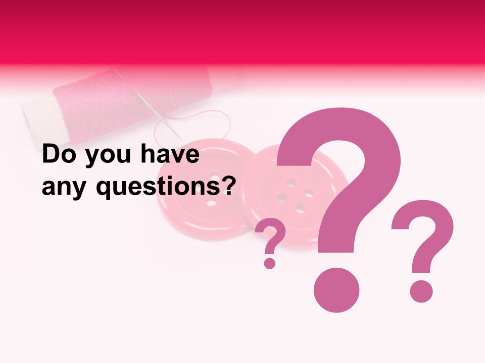 Group Plastic Handiwork PowerPoint Template