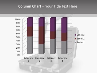 Excellence Lock Suitcase PowerPoint Template