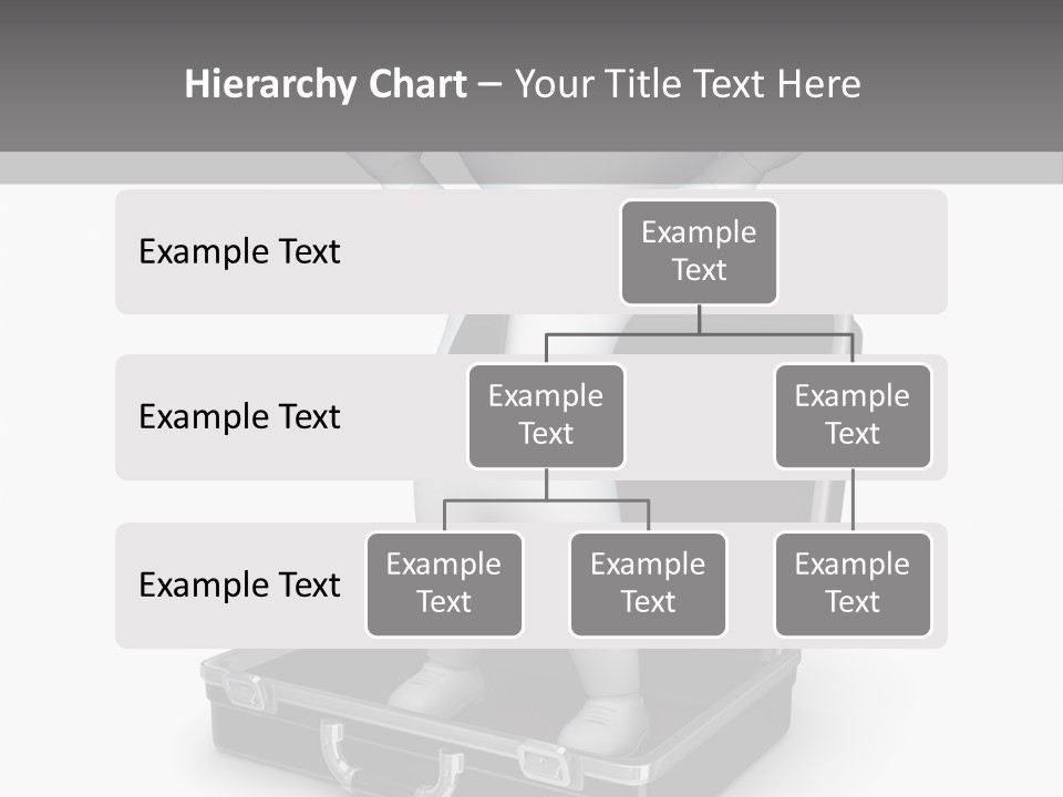Excellence Lock Suitcase PowerPoint Template