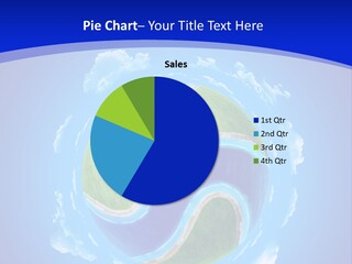 White Copyspace Piece PowerPoint Template