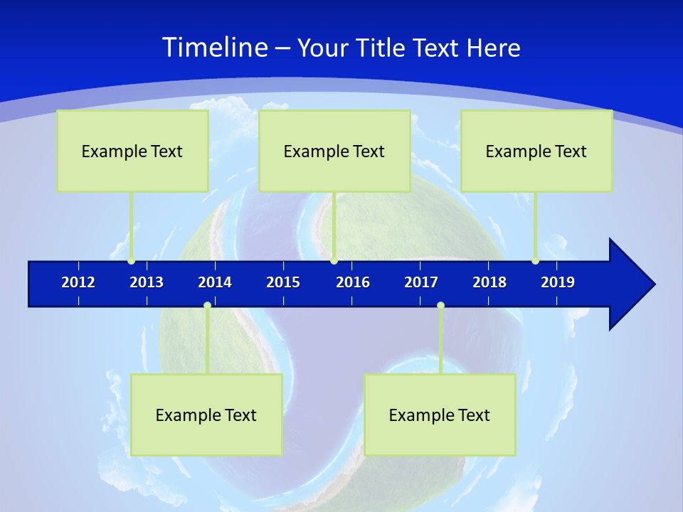 White Copyspace Piece PowerPoint Template