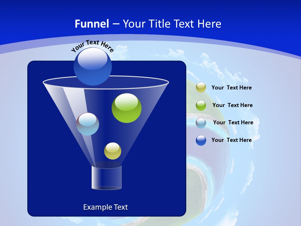 White Copyspace Piece PowerPoint Template