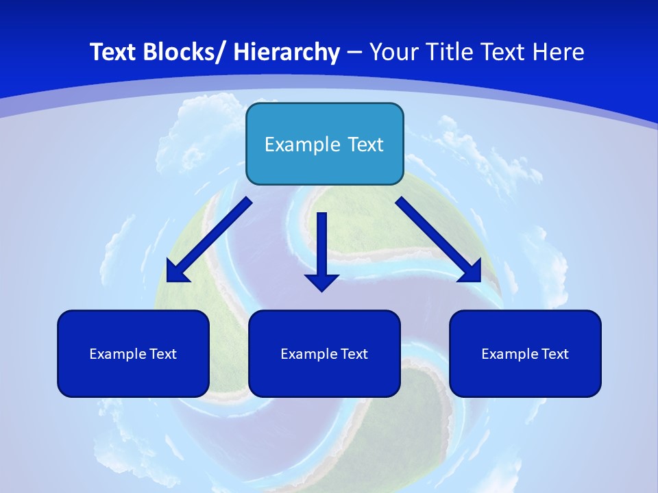 White Copyspace Piece PowerPoint Template