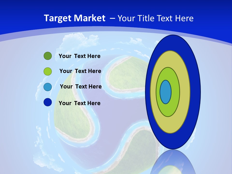 White Copyspace Piece PowerPoint Template