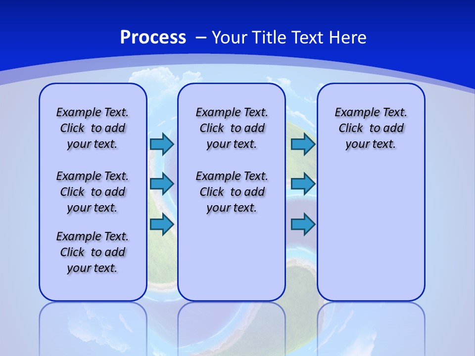 White Copyspace Piece PowerPoint Template
