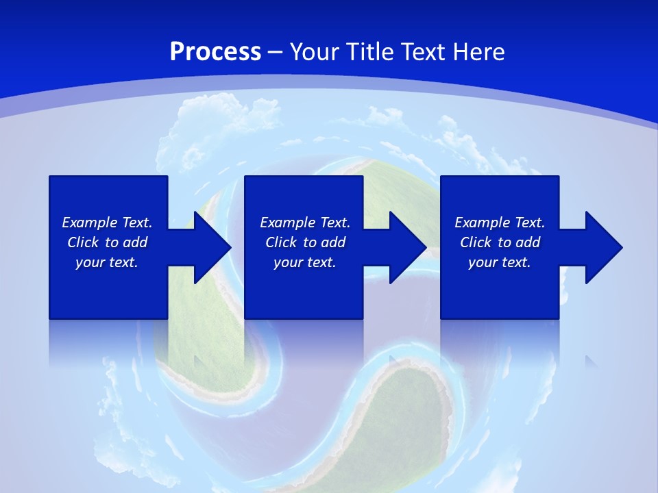White Copyspace Piece PowerPoint Template