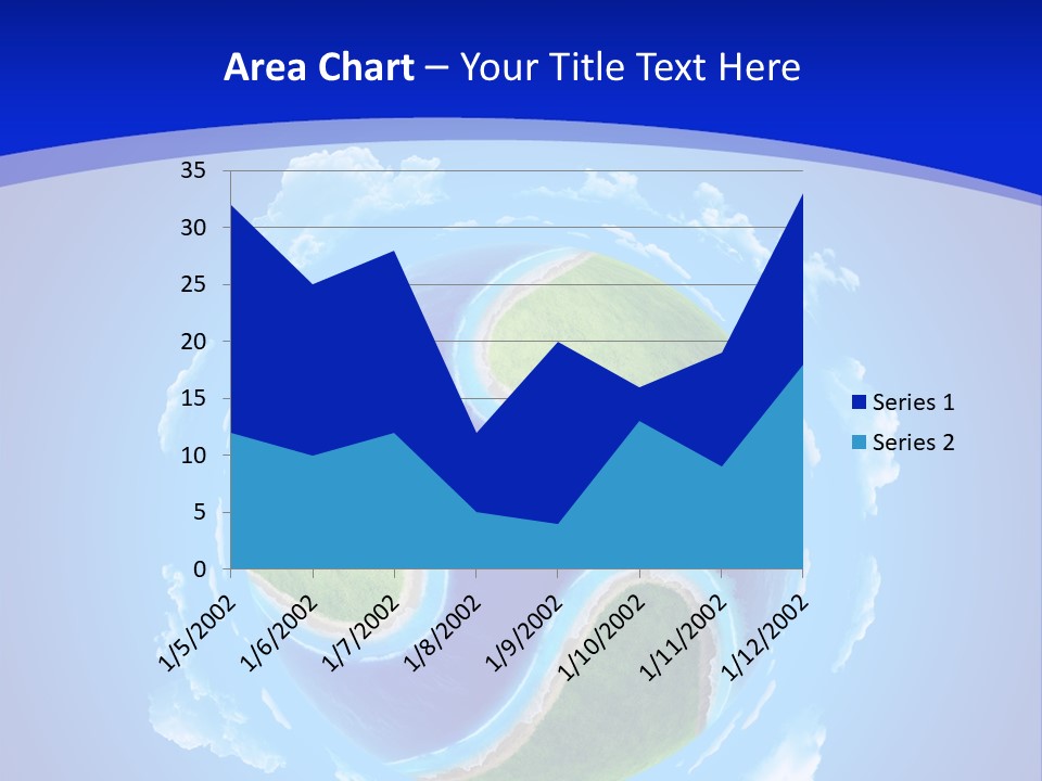 White Copyspace Piece PowerPoint Template