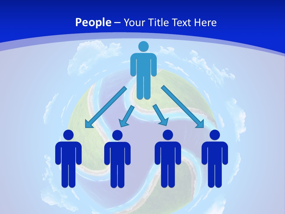 White Copyspace Piece PowerPoint Template