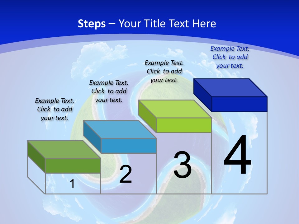 White Copyspace Piece PowerPoint Template