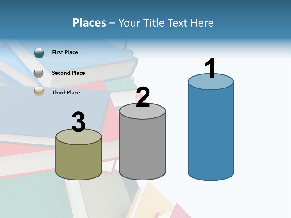 Hardcover Resource Exam PowerPoint Template