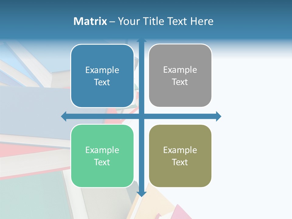 Hardcover Resource Exam PowerPoint Template