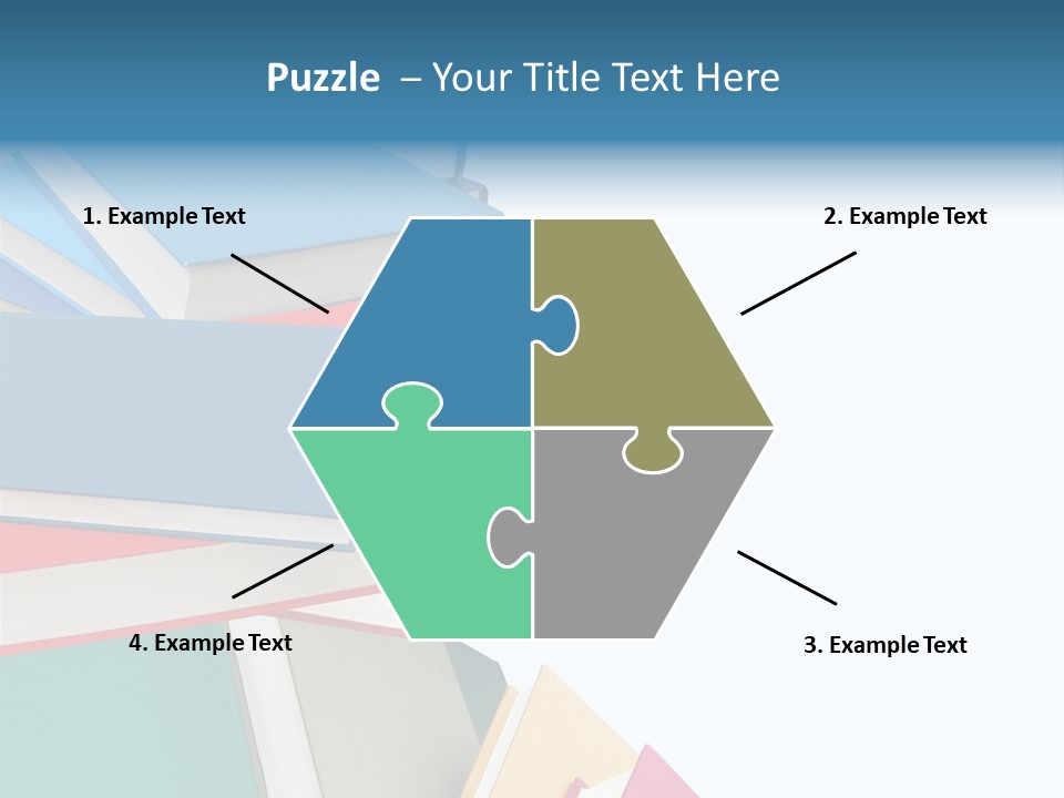 Hardcover Resource Exam PowerPoint Template