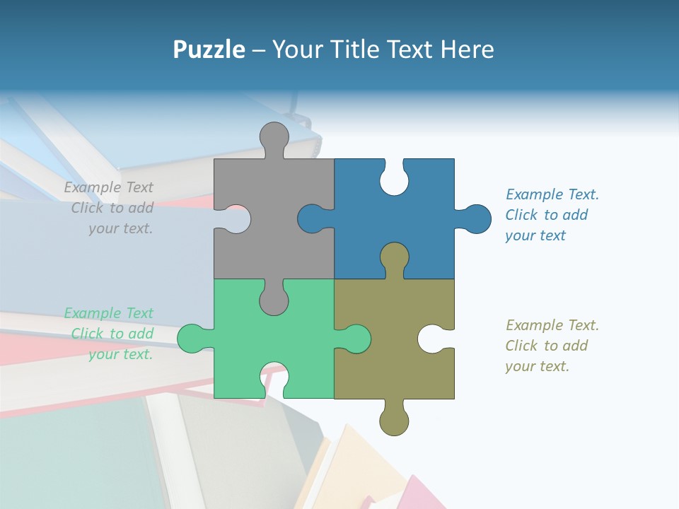 Hardcover Resource Exam PowerPoint Template