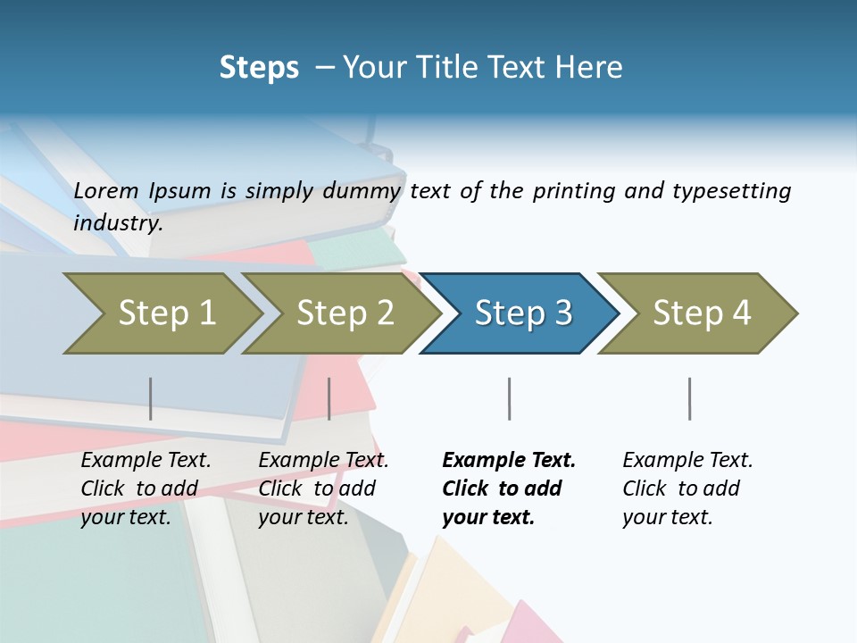 Hardcover Resource Exam PowerPoint Template