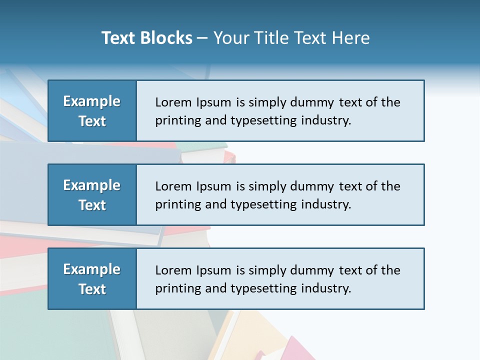 Hardcover Resource Exam PowerPoint Template