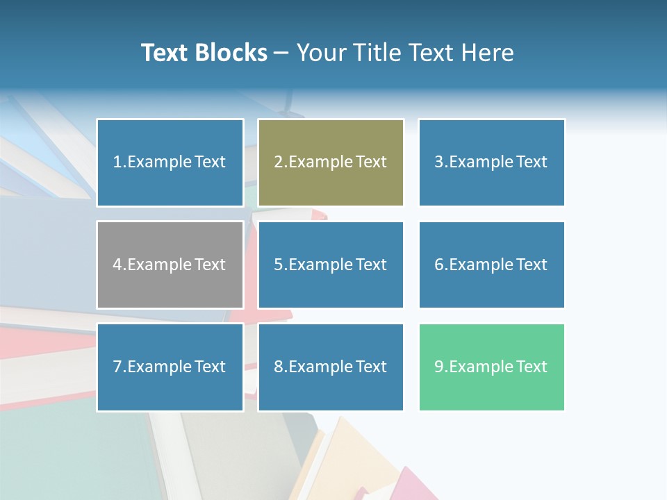 Hardcover Resource Exam PowerPoint Template