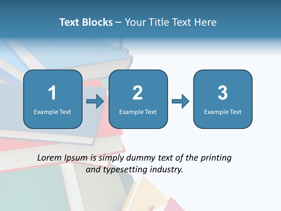 Hardcover Resource Exam PowerPoint Template