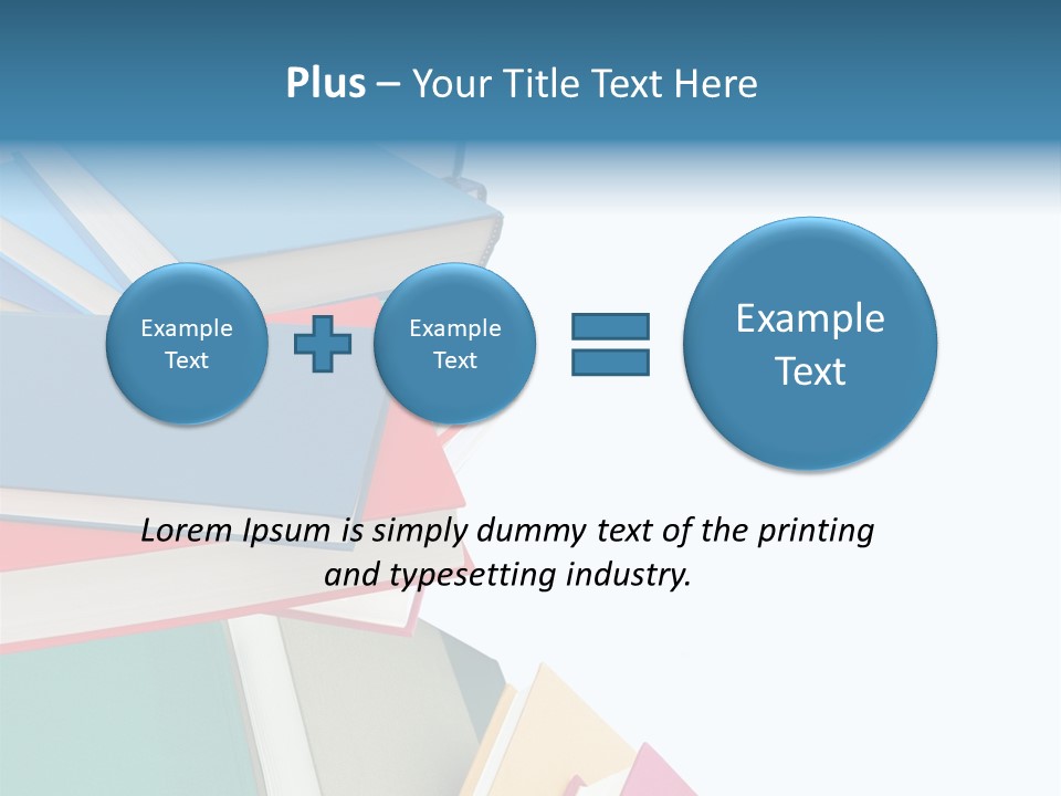 Hardcover Resource Exam PowerPoint Template