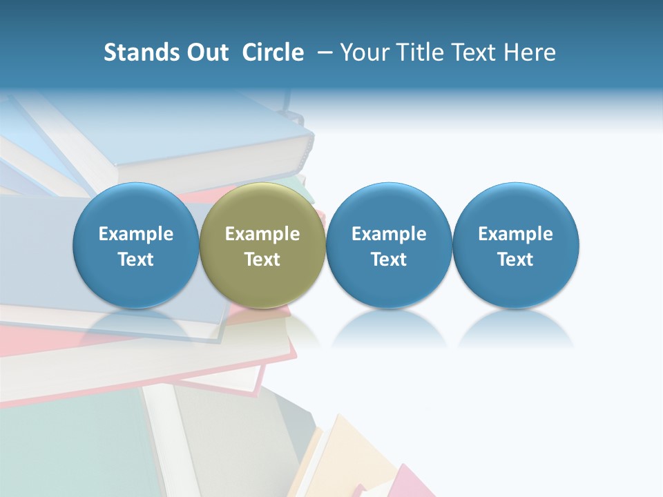 Hardcover Resource Exam PowerPoint Template
