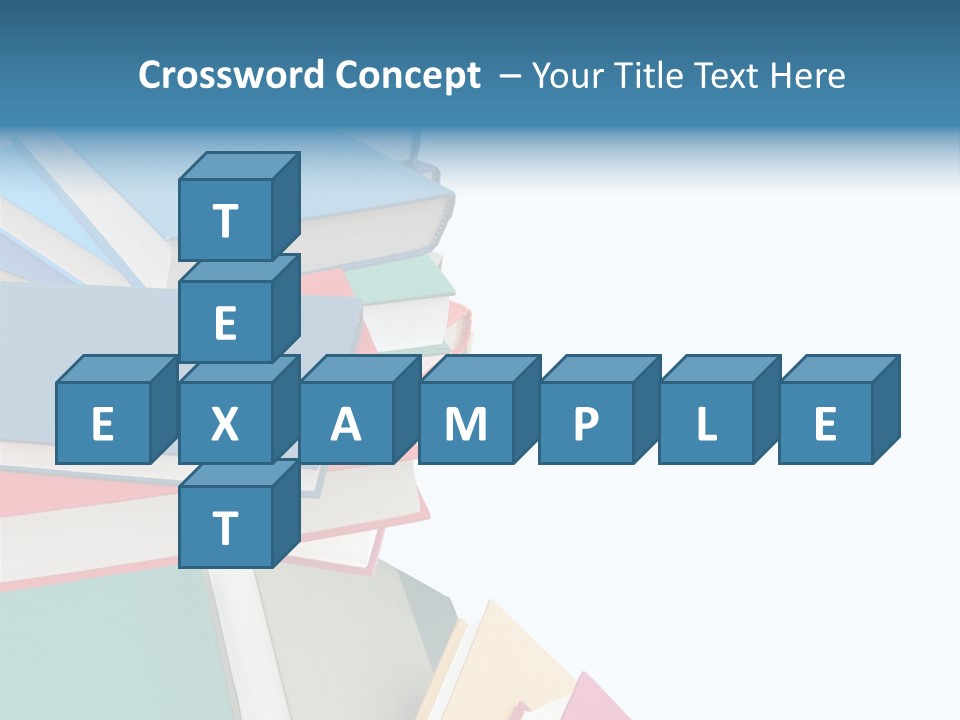 Hardcover Resource Exam PowerPoint Template