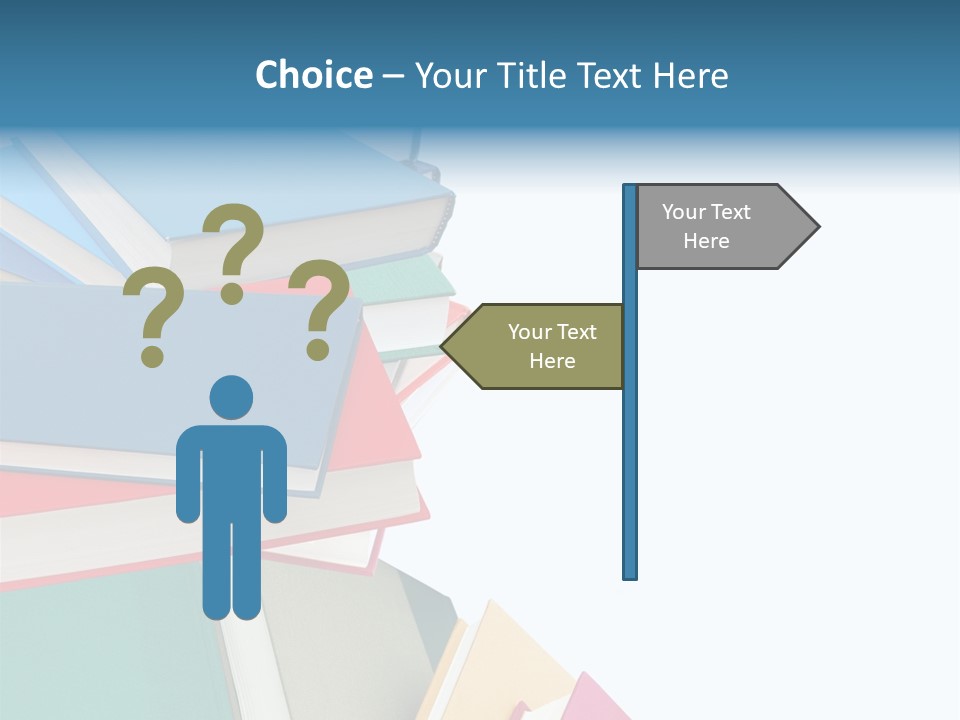 Hardcover Resource Exam PowerPoint Template
