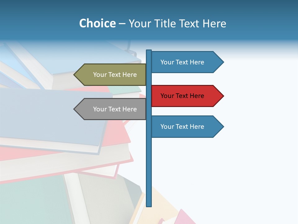 Hardcover Resource Exam PowerPoint Template