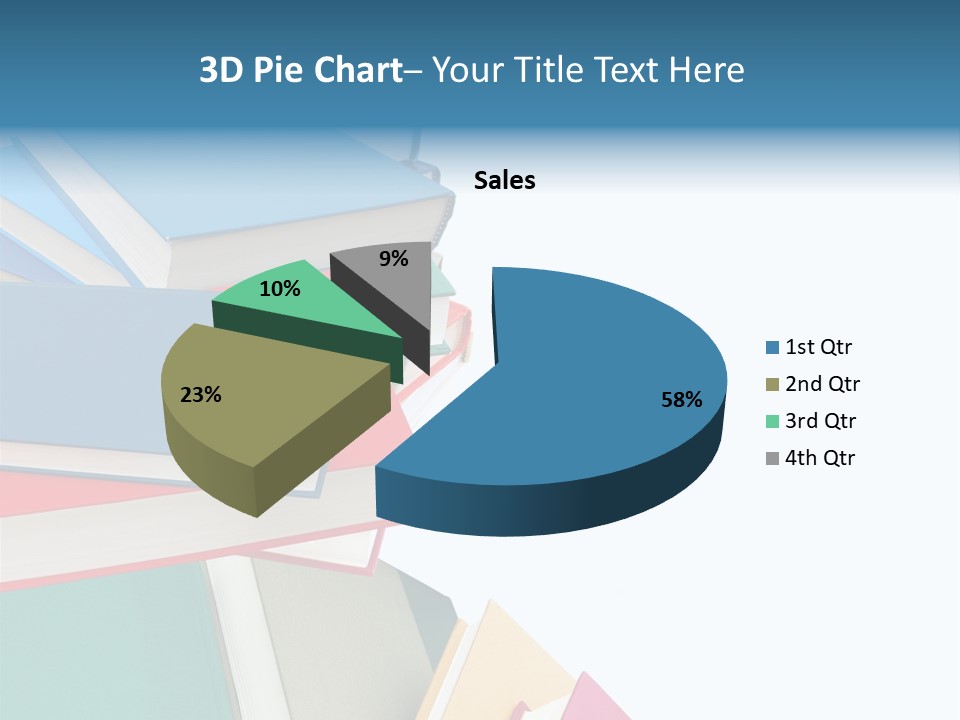 Hardcover Resource Exam PowerPoint Template