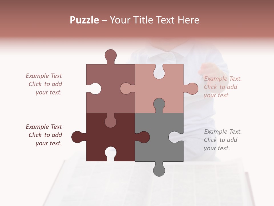 Boy Child Prodigy PowerPoint Template