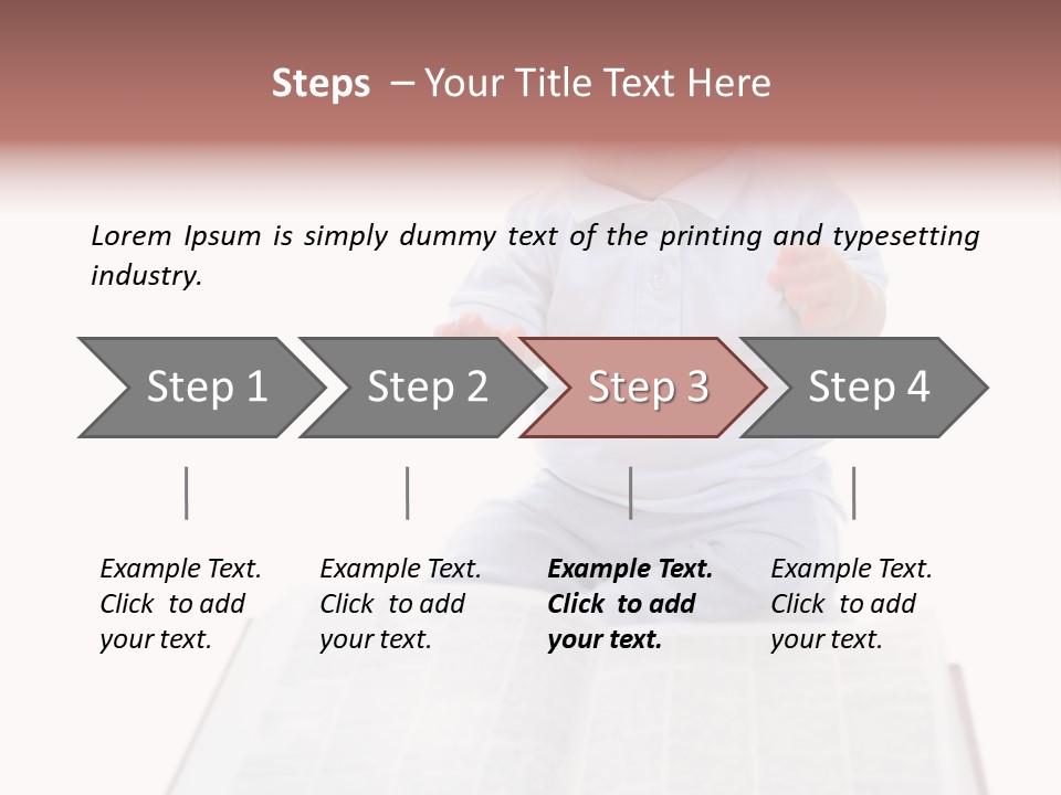 Boy Child Prodigy PowerPoint Template