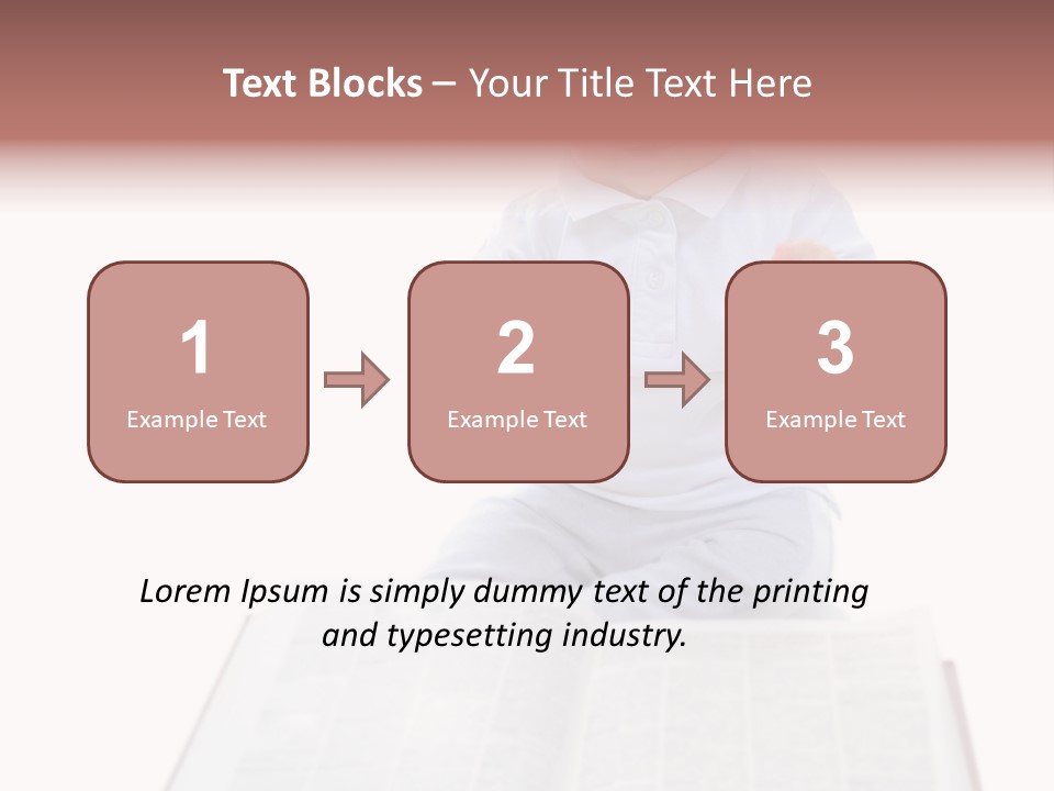 Boy Child Prodigy PowerPoint Template