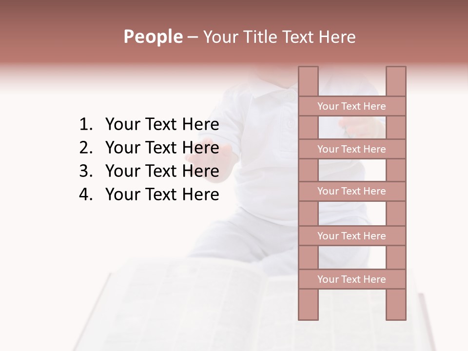 Boy Child Prodigy PowerPoint Template