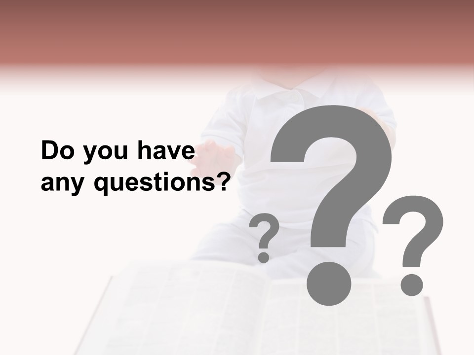 Boy Child Prodigy PowerPoint Template