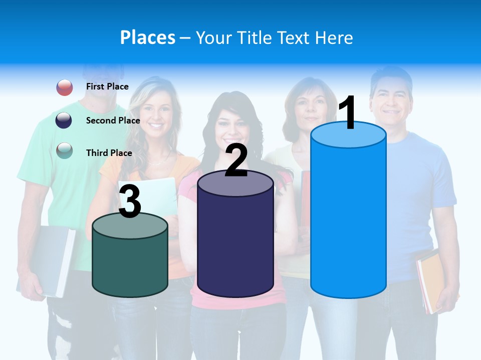 Healthy People Casual PowerPoint Template