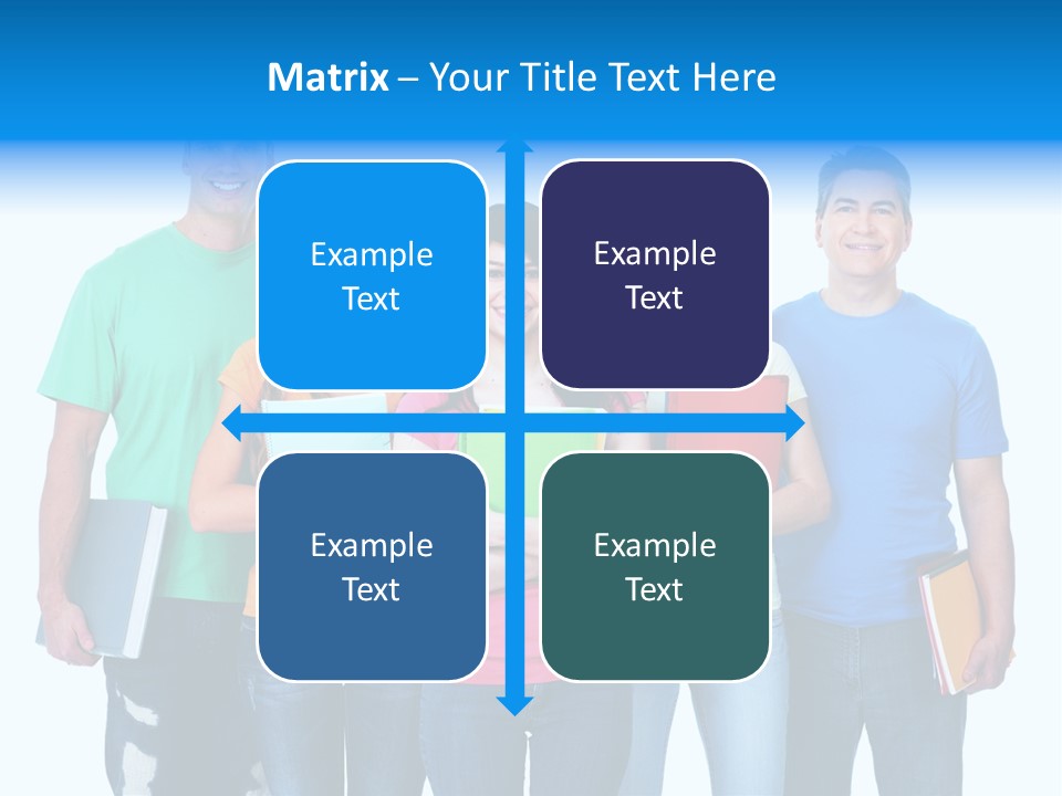 Healthy People Casual PowerPoint Template